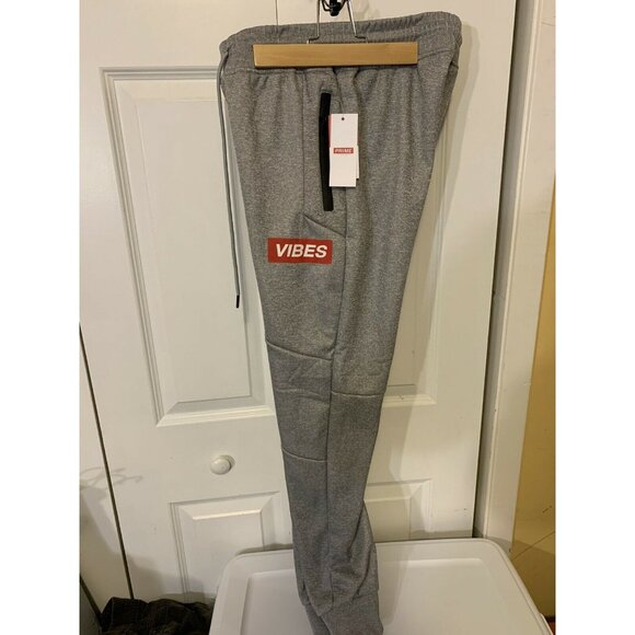 Prime Threads Men’s‎ Sz S Gray Vibes Jogger Pant - Picture 5 of 7